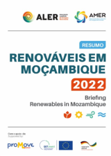Resumo: Renováveis em Moçambique 2022