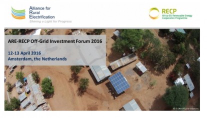 ARE-RECP Off-Grid Investment Forum creates fertile ground for clean energy off-grid investments