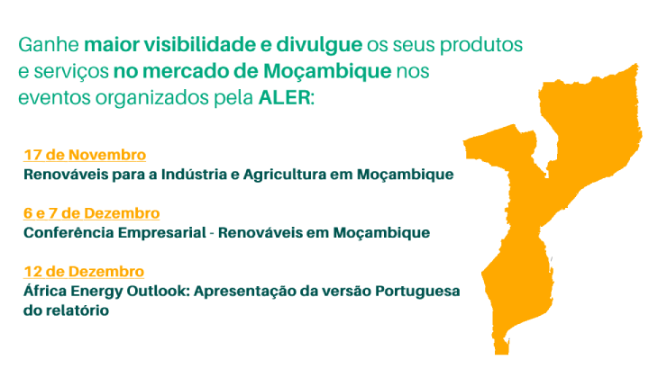 Consulte as opções de Patrocínio para os eventos em Moçambique