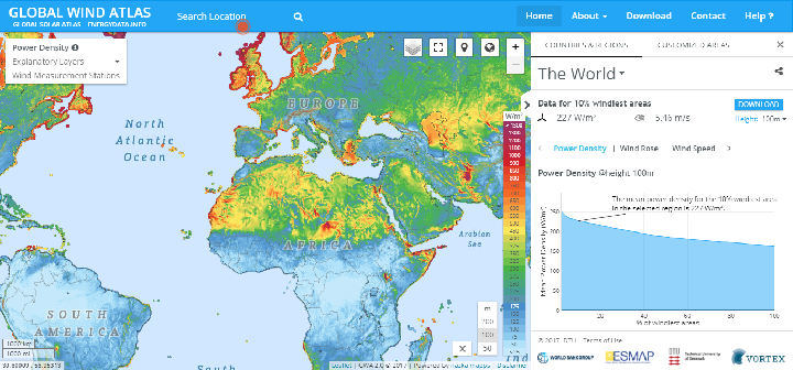 New Global Wind Atlas Launched 
