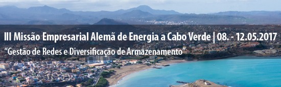 III Missão Empresarial Alemã de Energia a Cabo Verde
