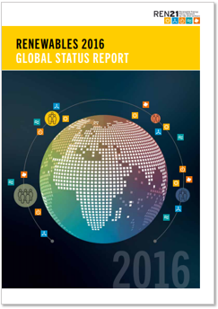A REN21 publica Relatório da Situação Global das Energias Renováveis 2016 - Um Ano Recorde para as Energias Renováveis