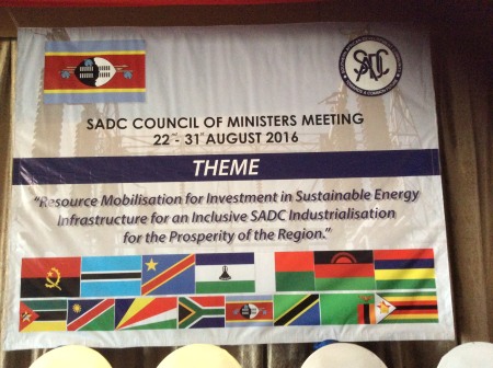 SADC launches the first edition of the SADC Energy Monitor during the 36th Ordinary Summit of Heads of State and Government
