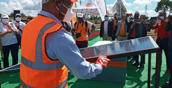 Beginning of the construction of Cuamba Solar PV